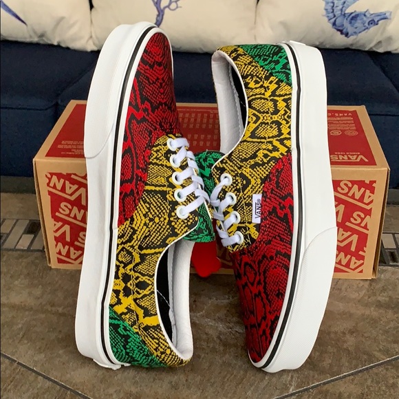 VANS ERA MULTI PYTHON Rasta/TrWht WMNS - Picture 6 of 16